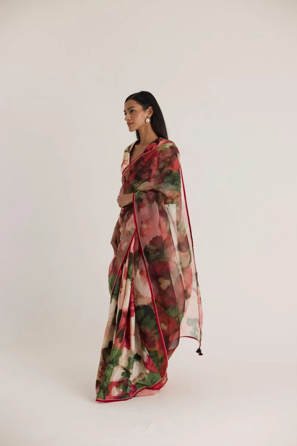 SCARLETT SILK ORGANZA SAREE