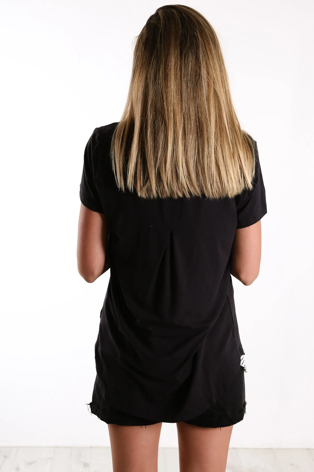 Sierra Luxe Tee Black