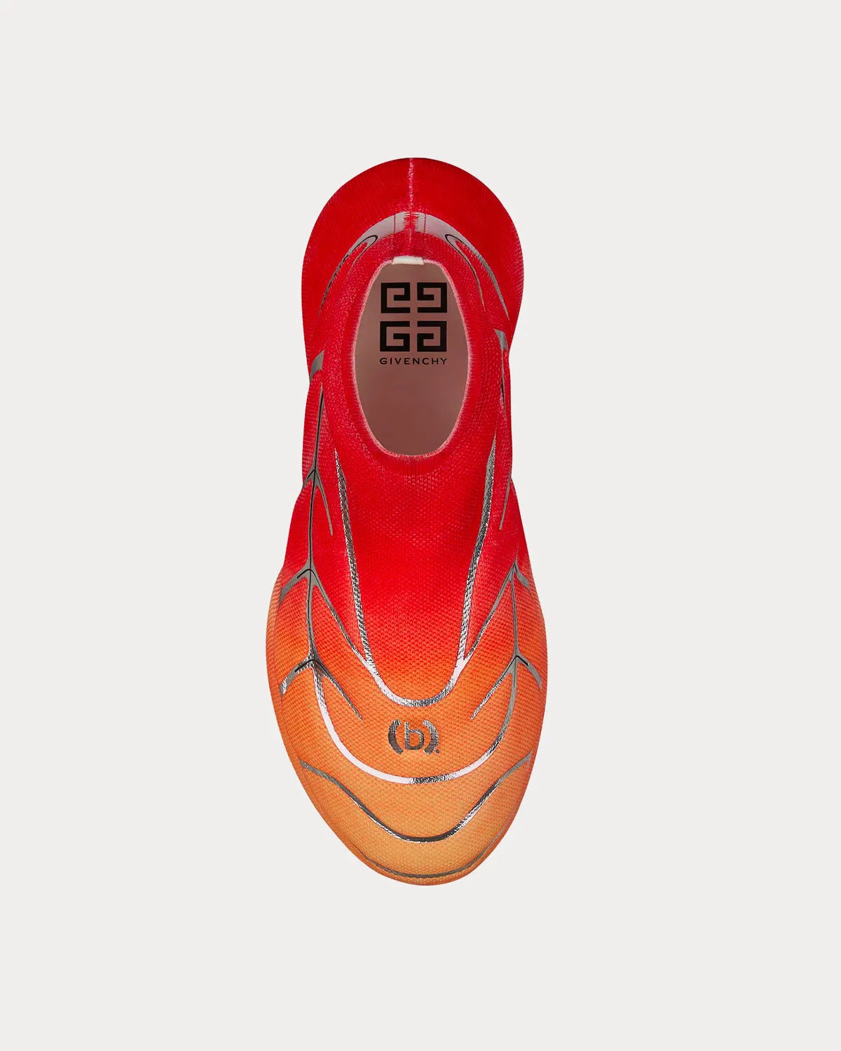 TK-360  Mid Mesh Red / Yellow Slip On Sneakers