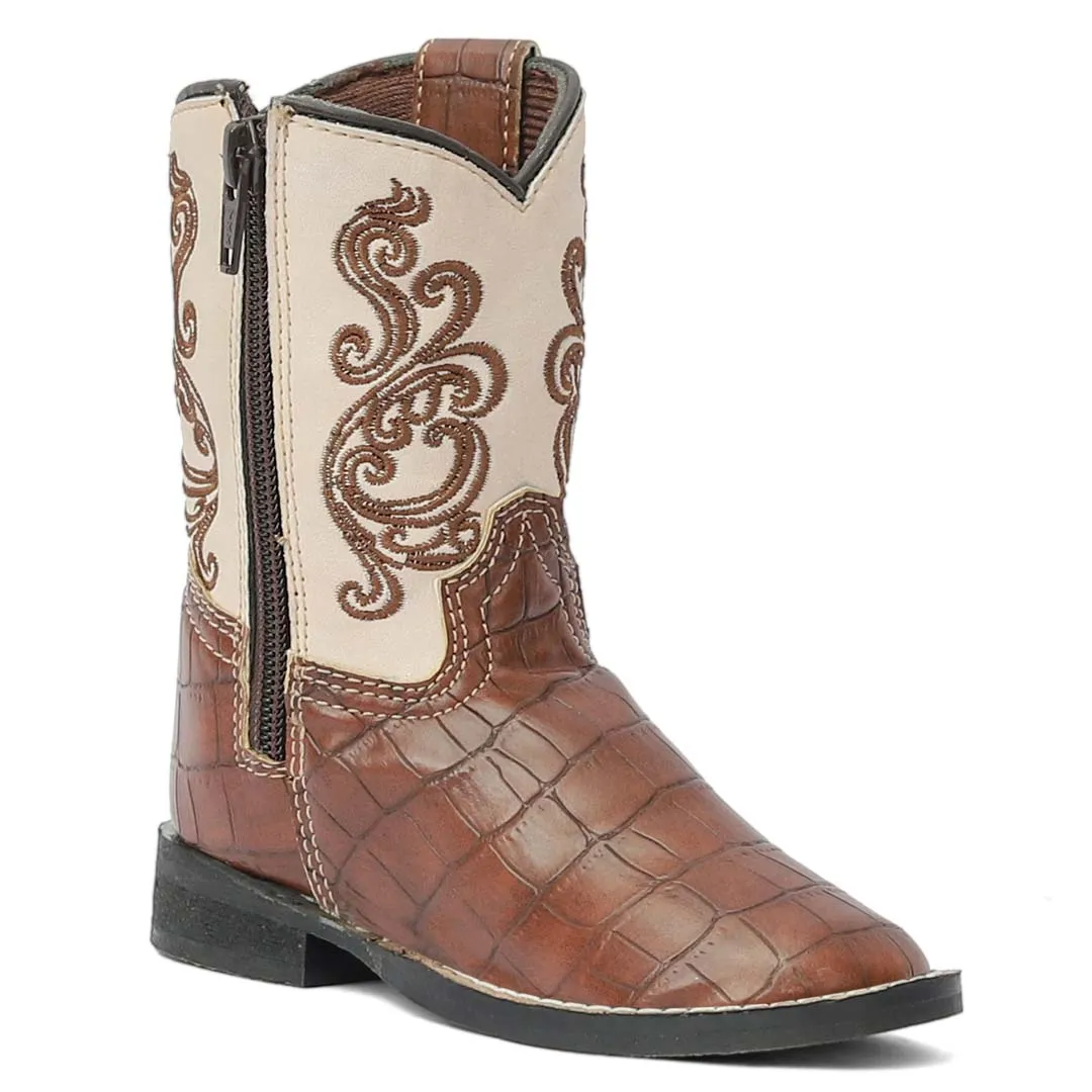 TuffRider Children's Shenandoah Rounded Toe Western Boot